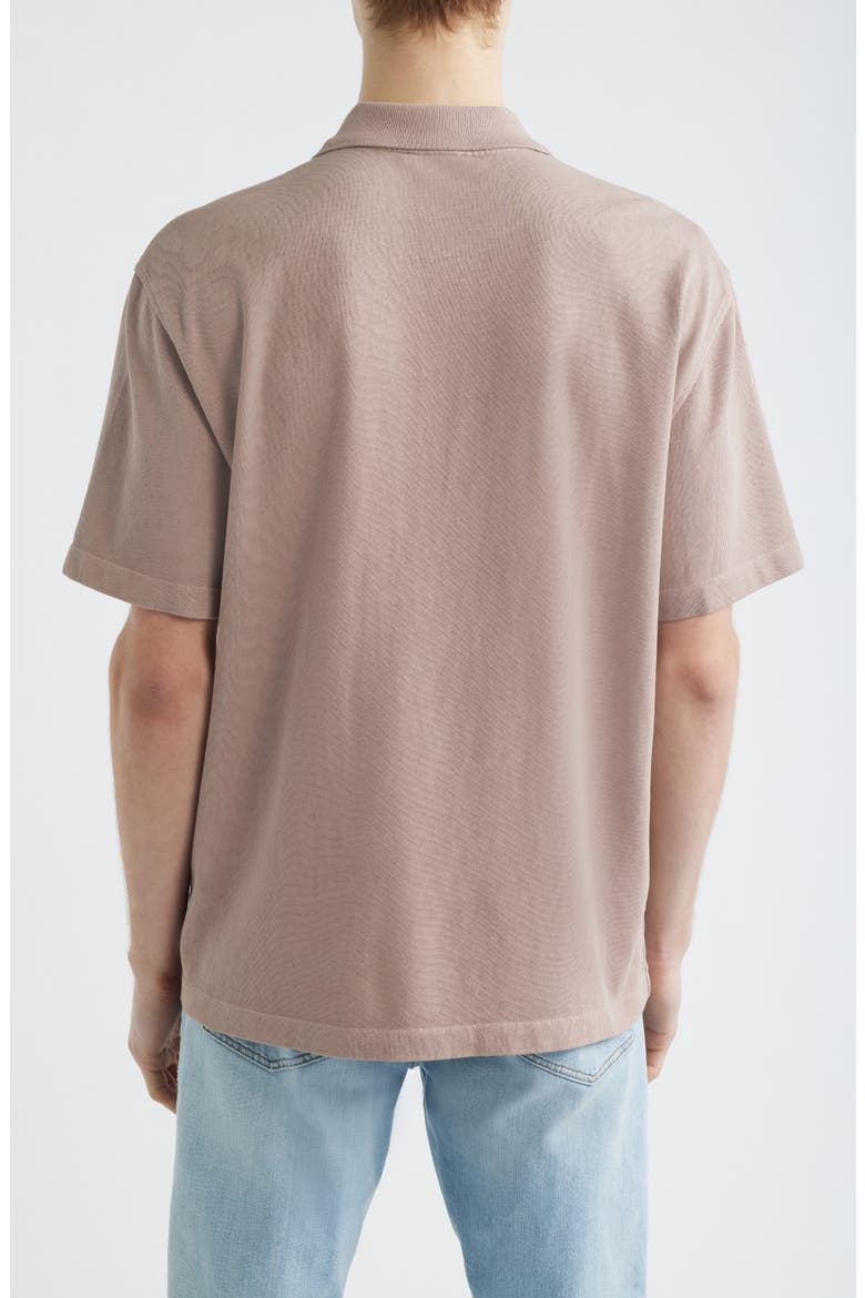 Compact Knit Polo, Alternate, color, GRAVEL