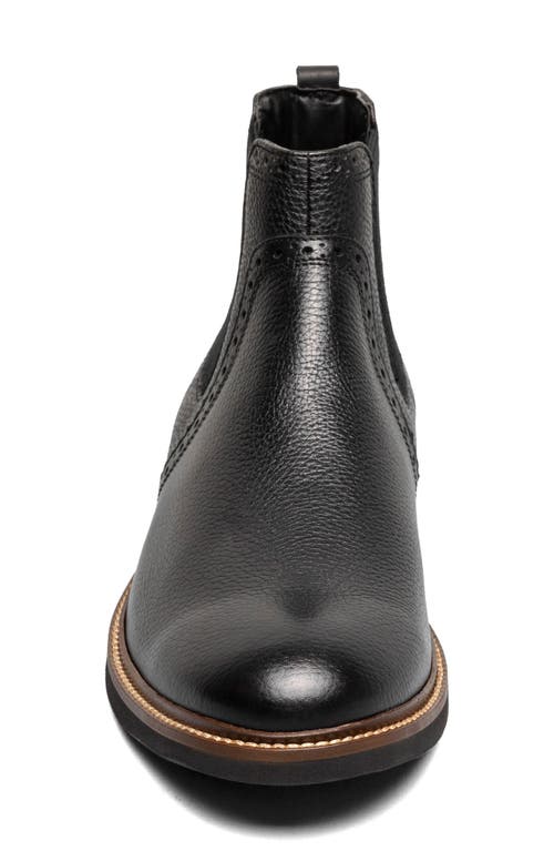 Nunn Bush Otis Ii Chelsea Boot In Black Tumbled