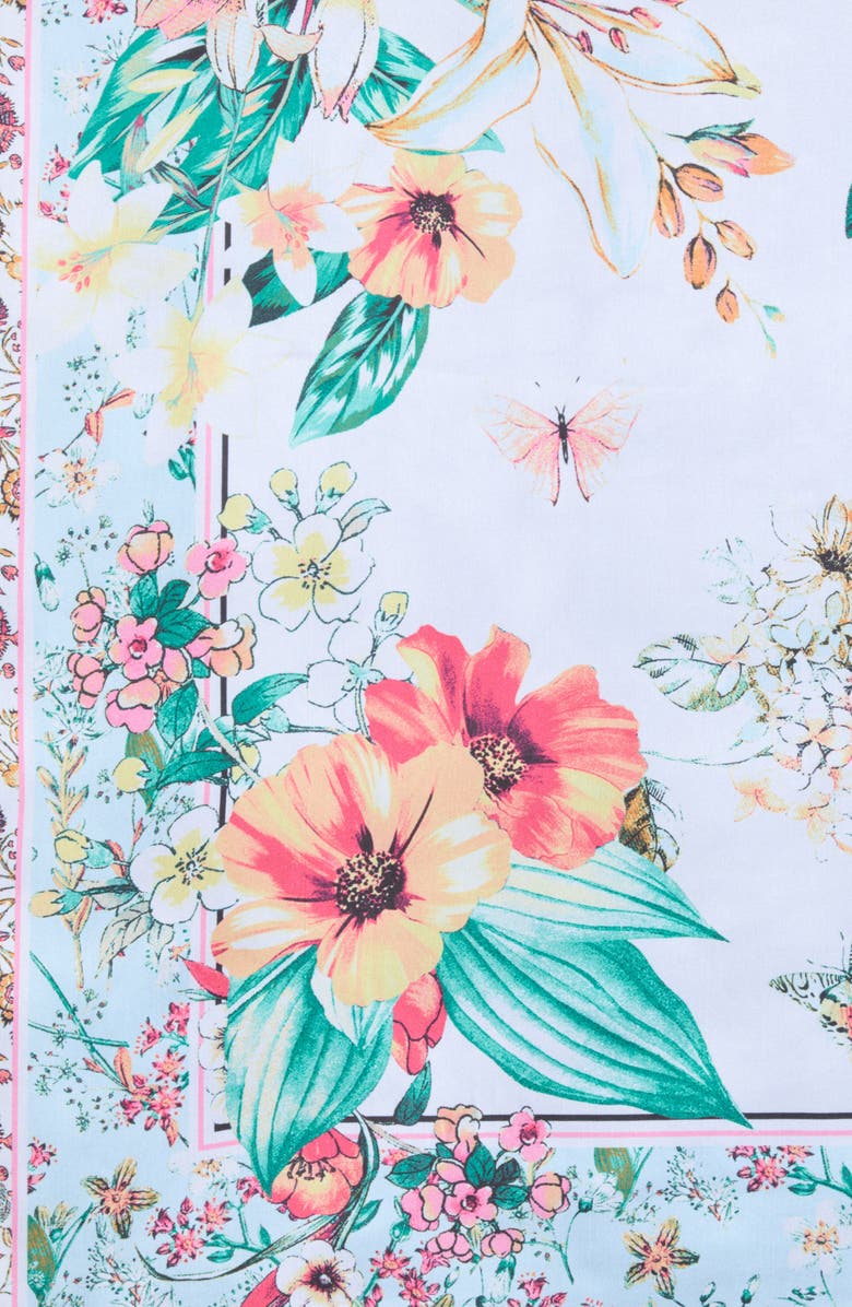 Vince Camuto Lily Square Scarf, Alternate, color, White Multi