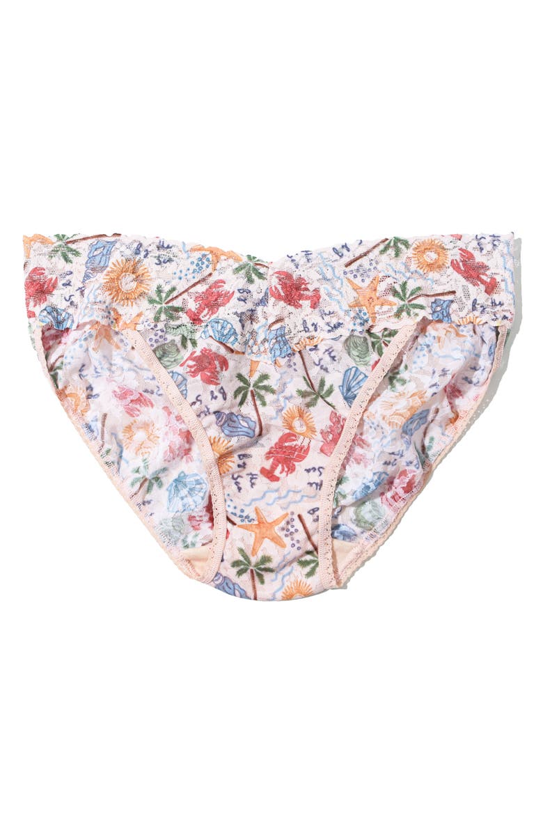 Hanky Panky Lace Vikini, Alternate, color, By The Sea