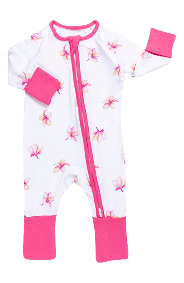 Coco Moon Plumeria Convertible Romper, Main, color, Pink
