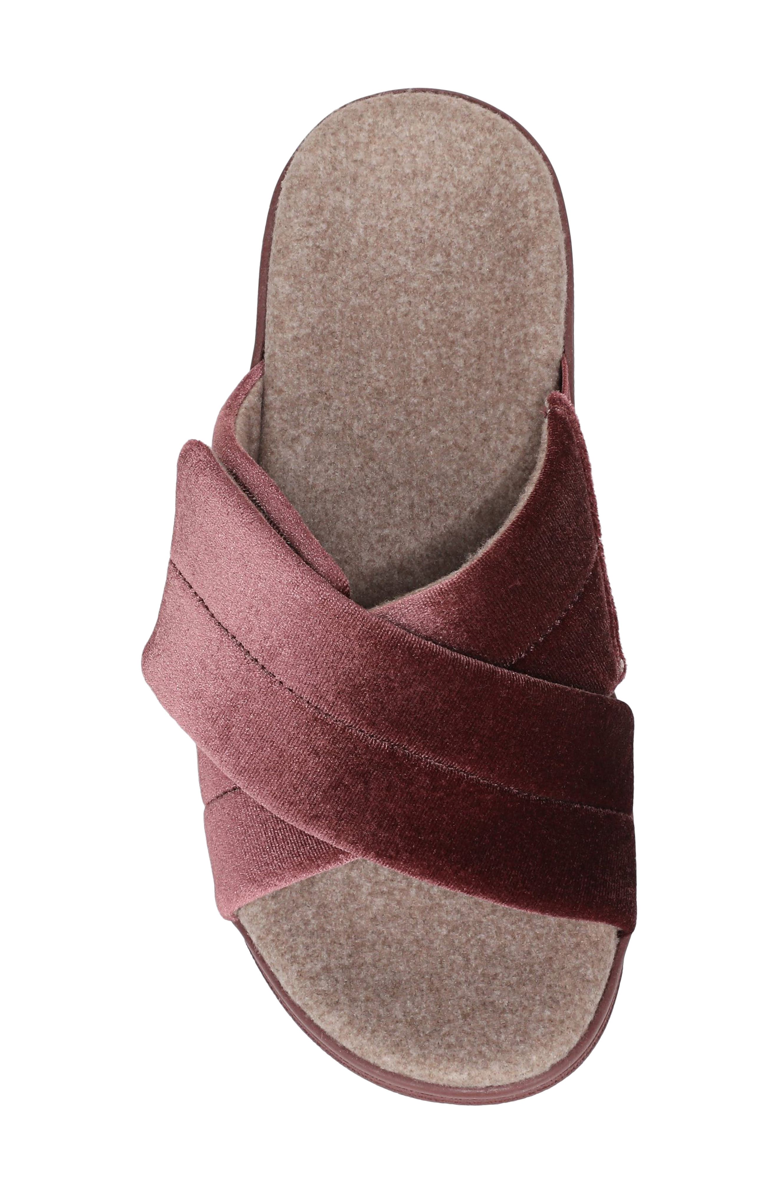 Relax II Plush Slide Sandal, Alternate, color, SABLE