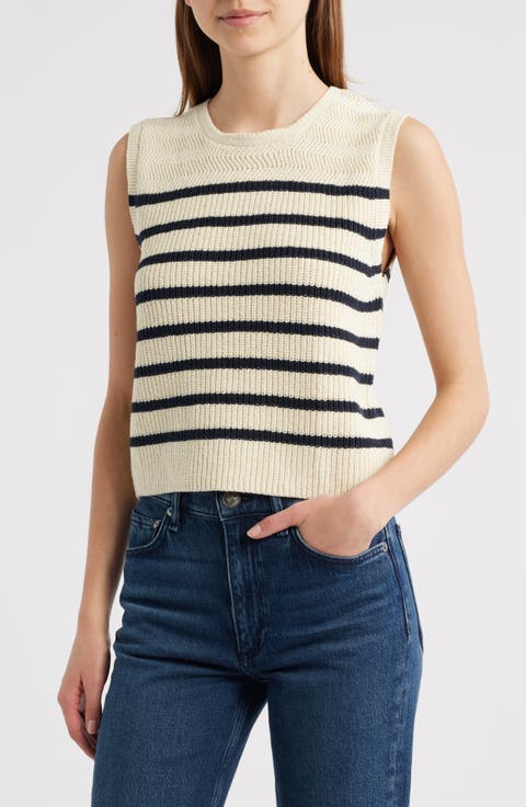 Jenny Stripe Sweater Tank