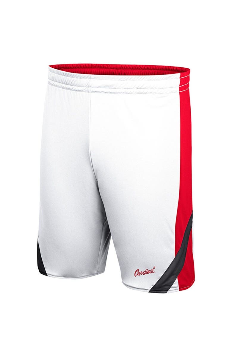 COLOSSEUM Men's Colosseum Cardinal/White Stanford Cardinal Am I Wrong Reversible Shorts, Alternate, color, 