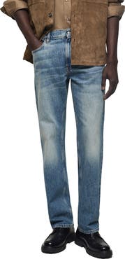 MANGO Straight Leg Jeans