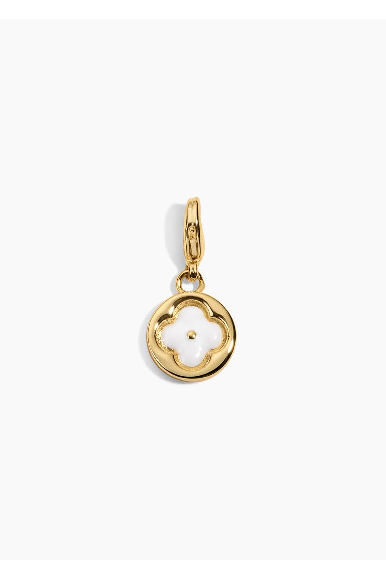 Clover Charm, Main, color, Gold