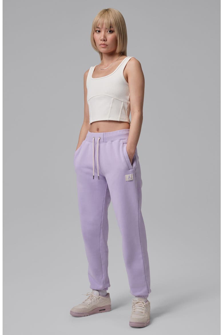 Brooklyn Fleece Sweatpants, Alternate, color, HYDRANGEAS