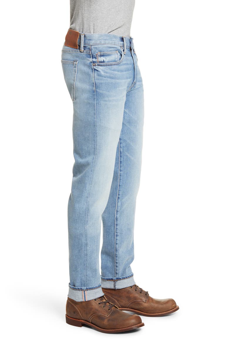 The Pen Slim 14-Ounce Stretch Selvedge Jeans, Alternate, color, KEITH