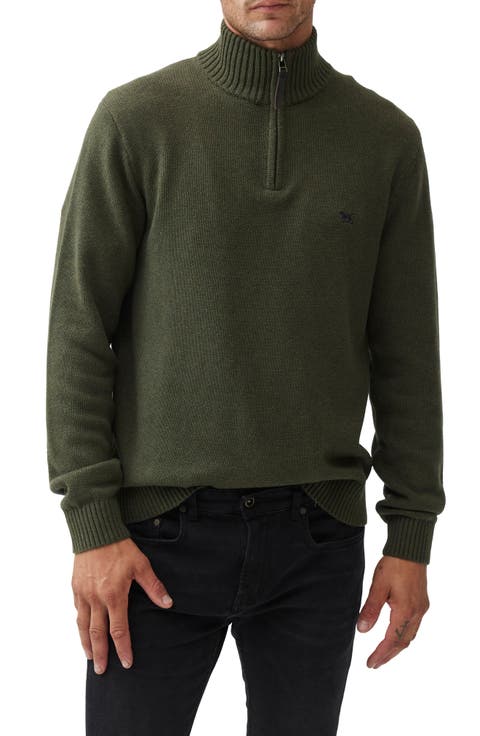 Merrick Bay Quarter Zip Sweater
