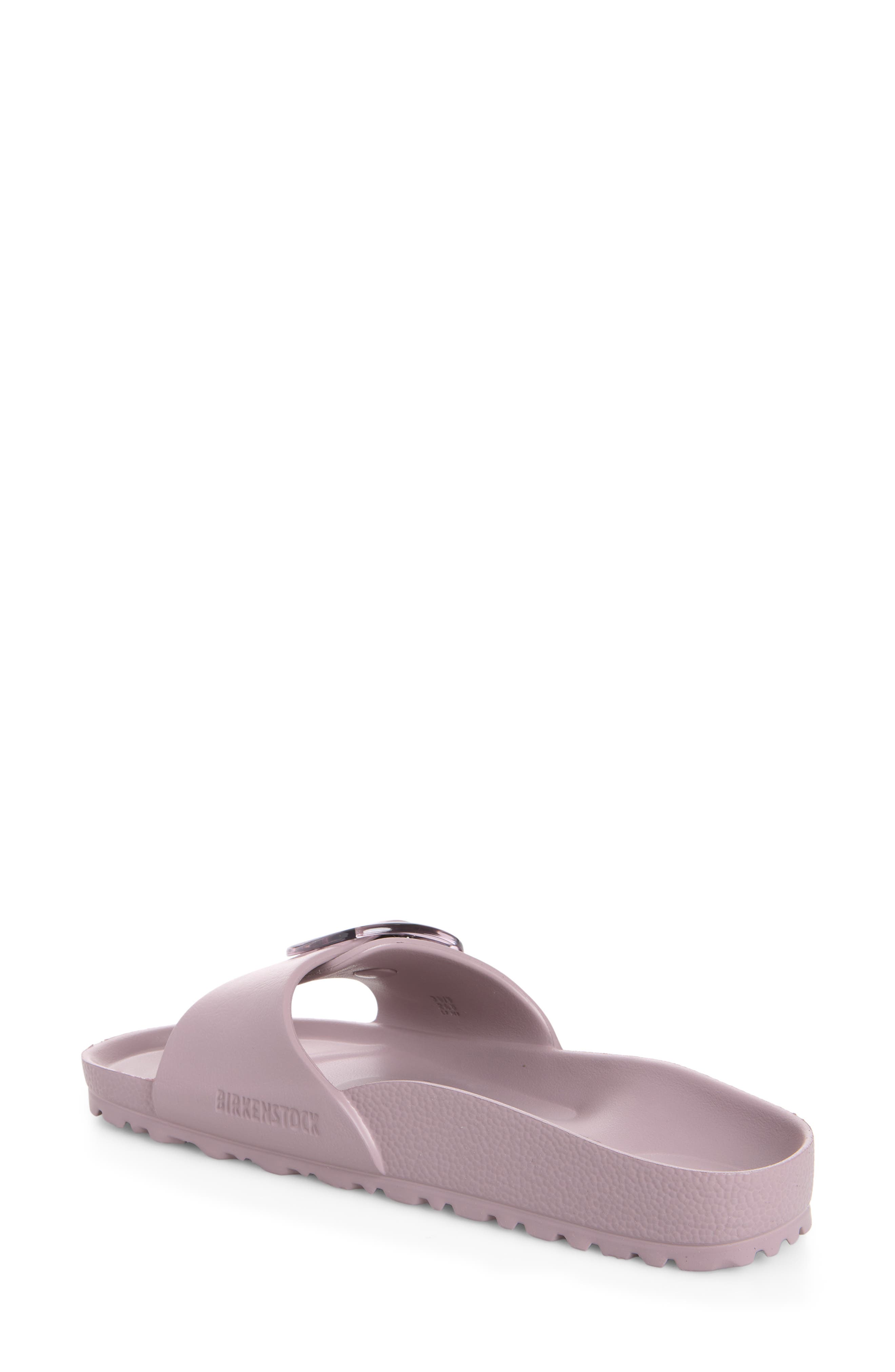 Madrid EVA Big Buckle Waterproof Slide Sandal, Alternate, color, FADED PURPLE