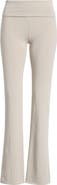 SKIMS Stretch Cotton Jersey Foldover Pants
