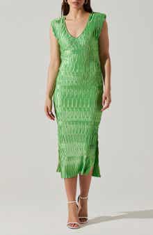 Nyah Ruched Velvet Dress