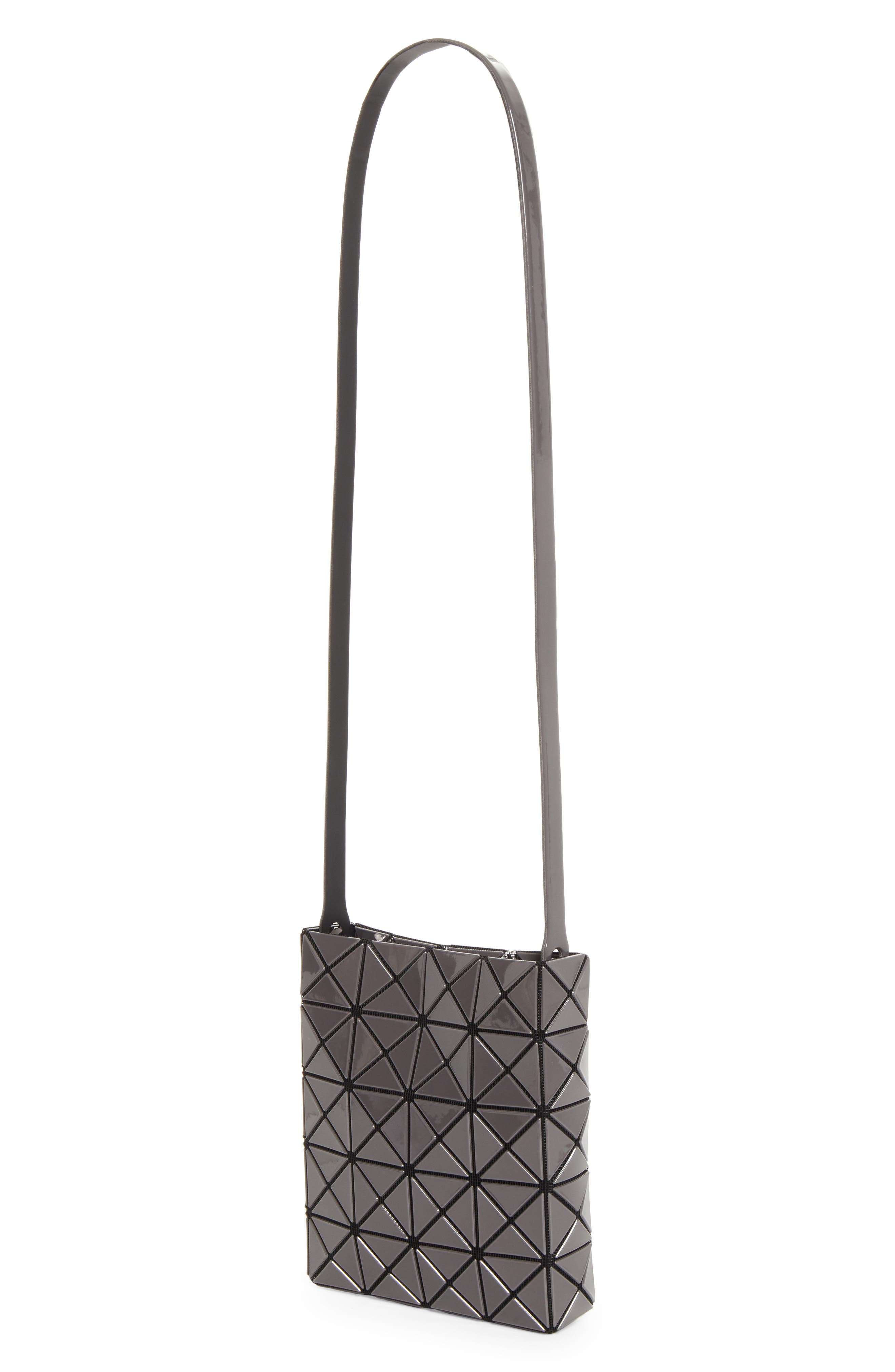 Prism Gloss Crossbody Bag, Alternate, color, CHARCOAL GRAY