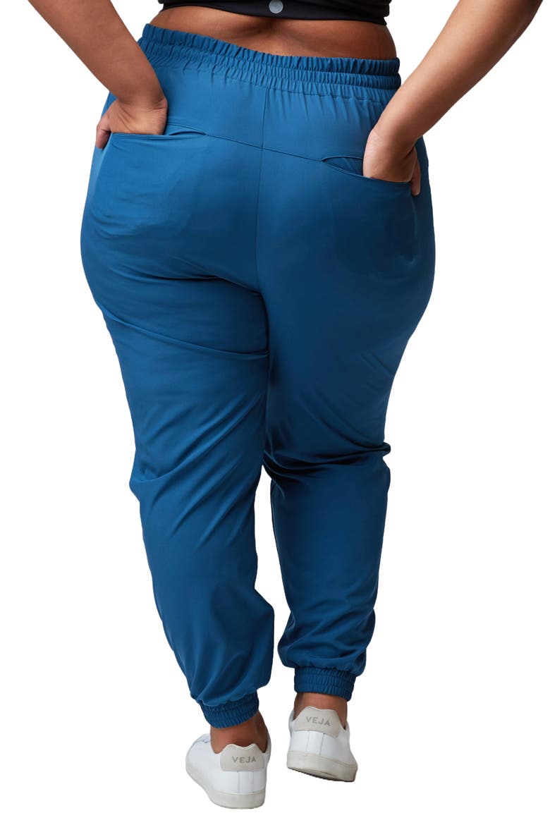 Eco Tech Stretch Joggers, Alternate, color, BREAKWATER