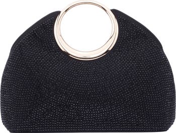 Hannah Crystal Embellished Top Handle Bag