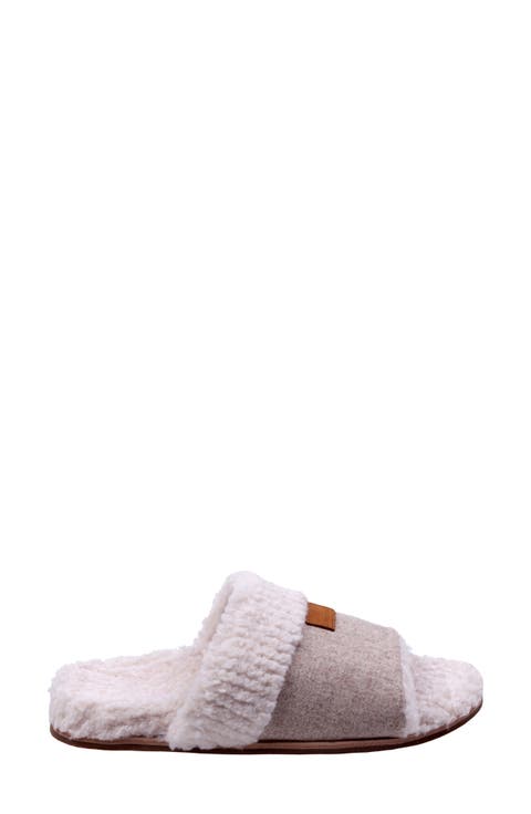 Juniper Faux Shearling Orthotic Slipper (Women)