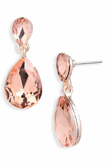 Cara Crystal Drop Earrings