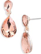 Cara Crystal Drop Earrings