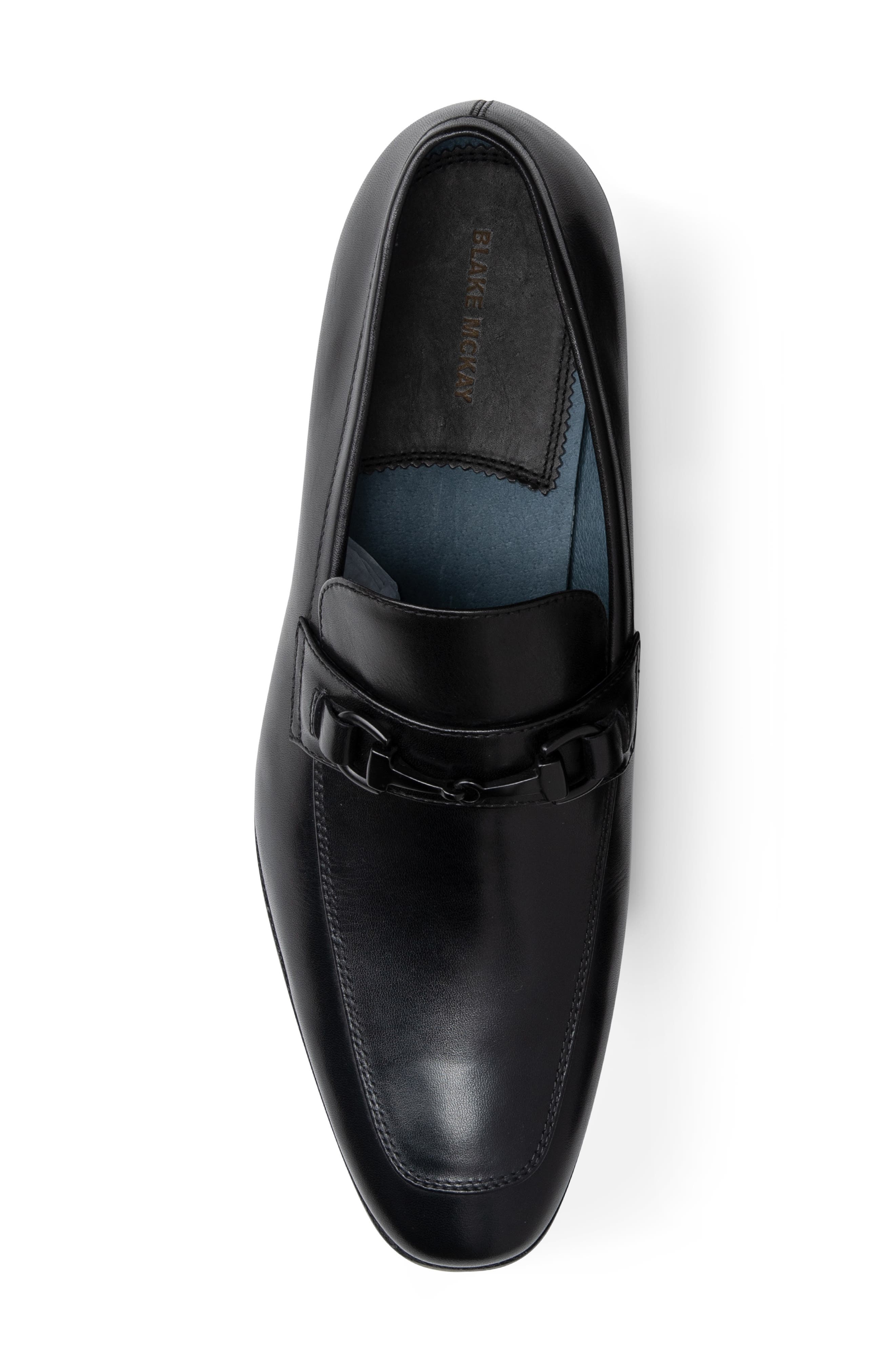 Blake Mckay Savine Bit Loafer, Alternate, color, Black