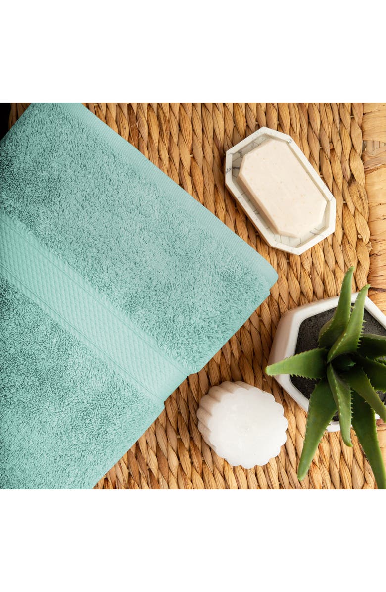 Superior Egyptian Cotton 10-Piece Towel Set, Alternate, color, Sea Foam