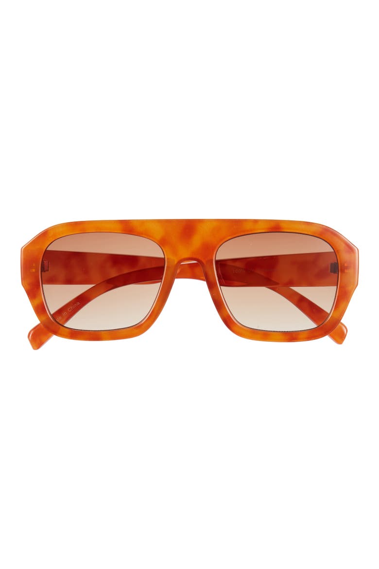 Shield Sunglases, Main, color, ORANGE TORT