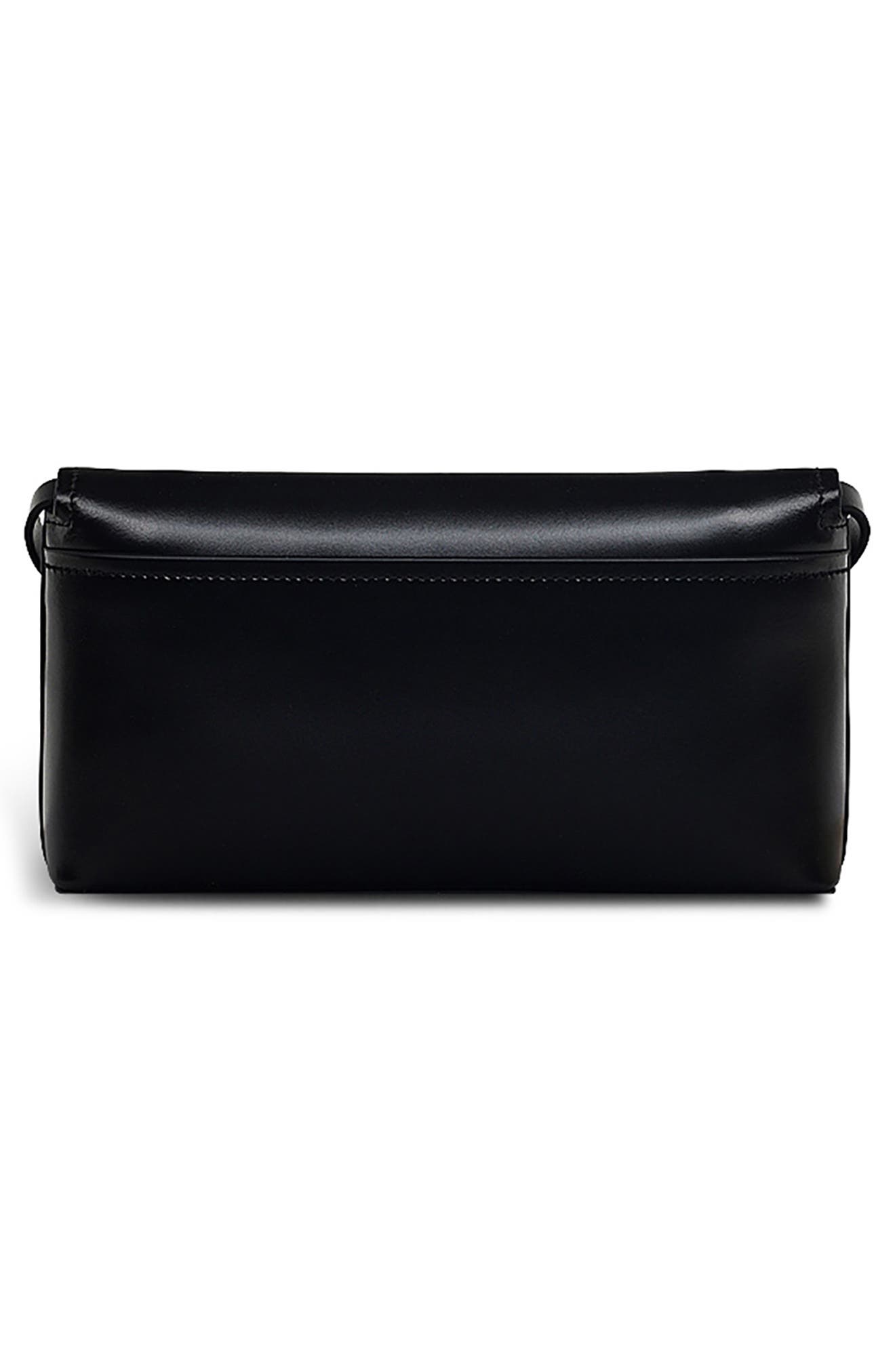 Radley Lexington Lane Small Leather Wallet-on-a-Strap Bag, Alternate, color, Black