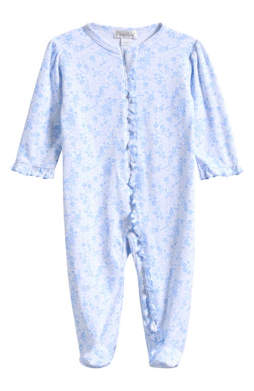 Kissy Kissy Pima Cotton Zip Footie