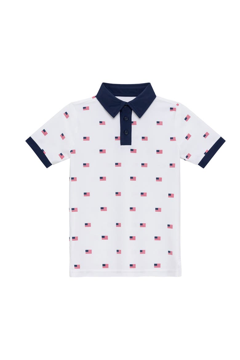 Boys Polo Shirt, Main, color, Flag