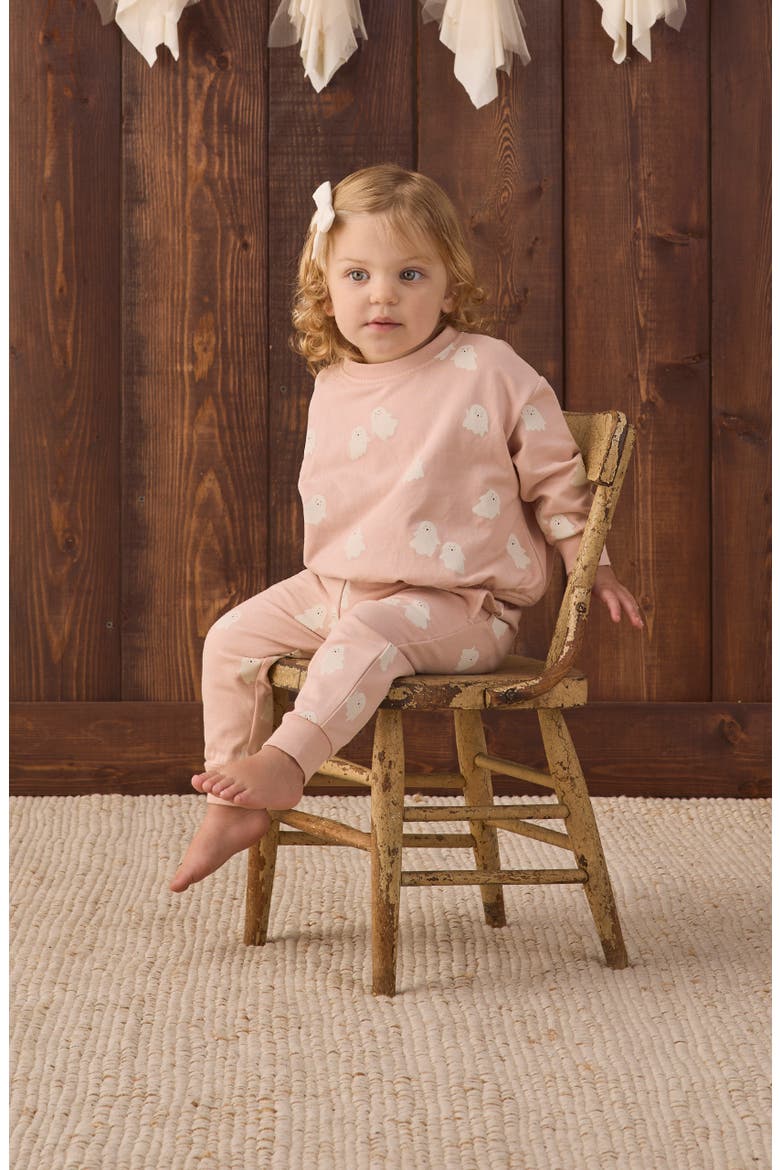 Kids' Relaxed Fleece Sweatshirt, Alternate, color, BLUSH