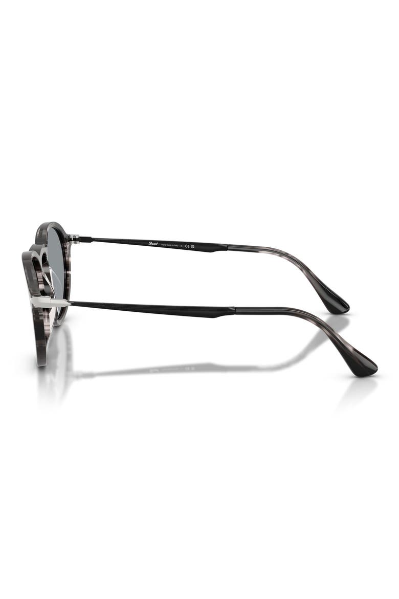 54mm Phantos Sunglasses, Alternate, color, STRIPED BLACK AND GREY / BLUE