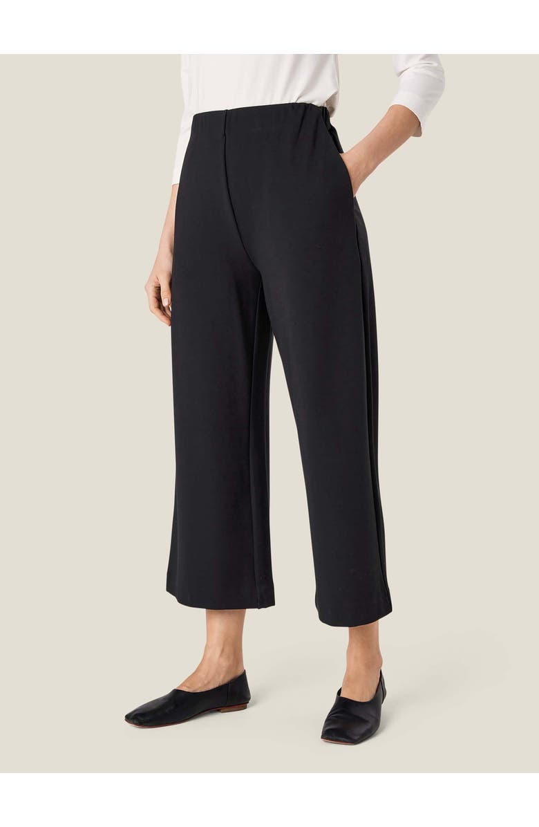 Masai Copenhagen MaPiri High Waisted Cropped Pants, Main, color, Black