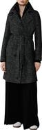Soia & Kyo Fabianne Belted Wool Blend Coat