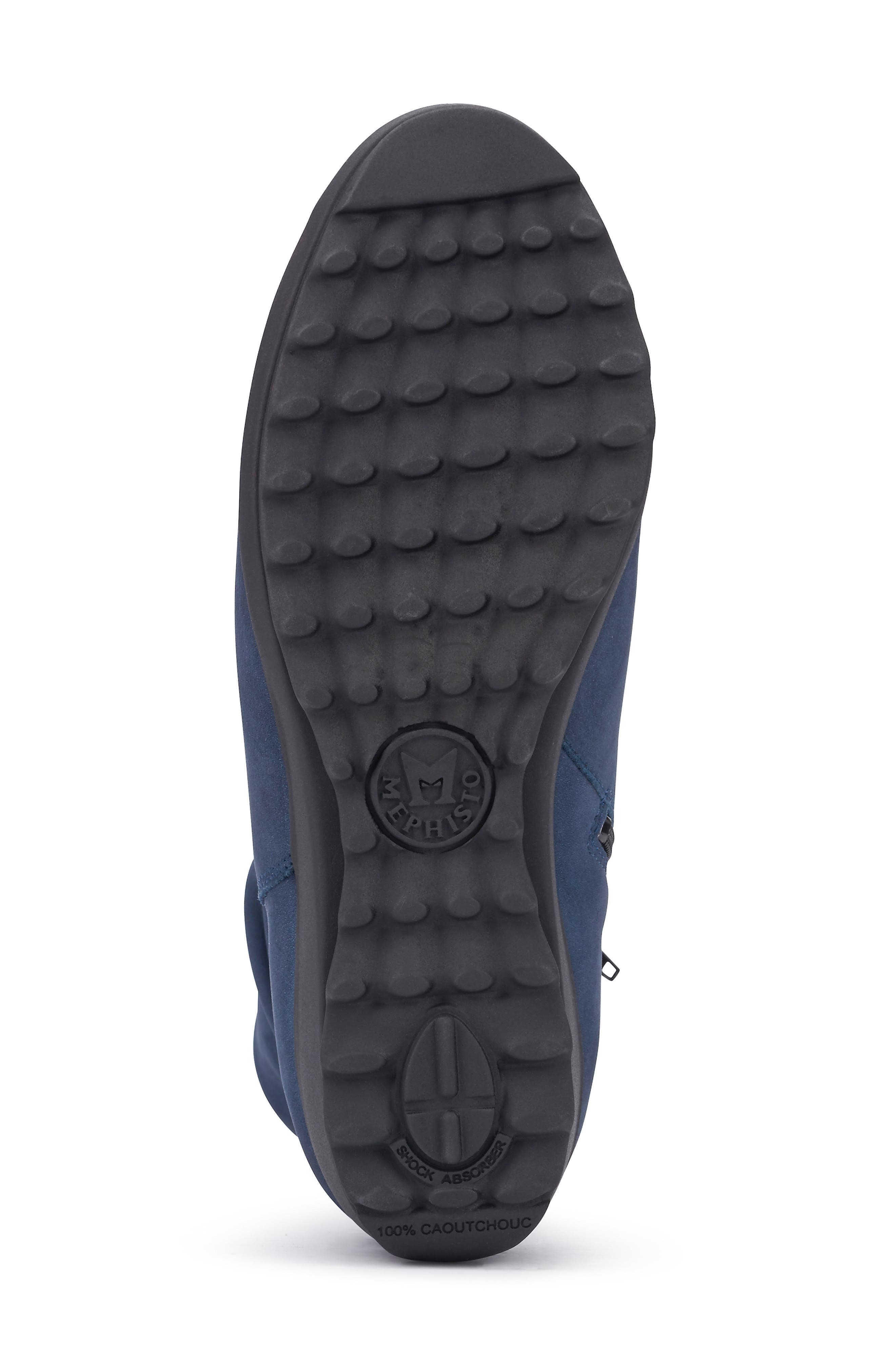 Agatha Bootie, Alternate, color, JEANS BLUE LEATHER