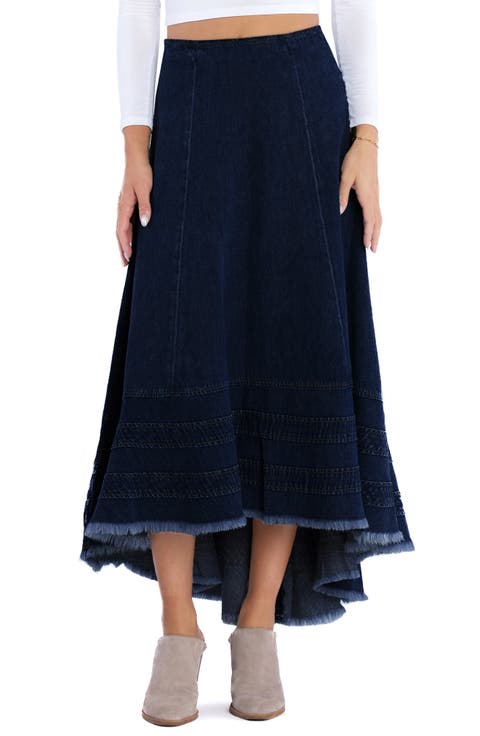 Heavenly Denim Maxi Skirt