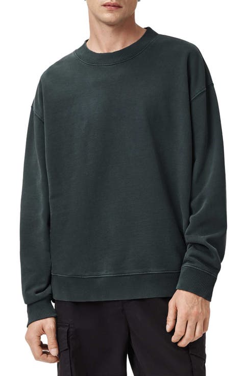 Milo Oversize Cotton Fleece Crewneck Sweatshirt