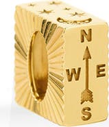 Adina Reyter Diamond Compass Bead Charm