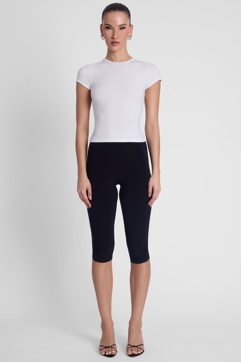 Everyday Jersey Short Sleeve Top, Alternate, color, White