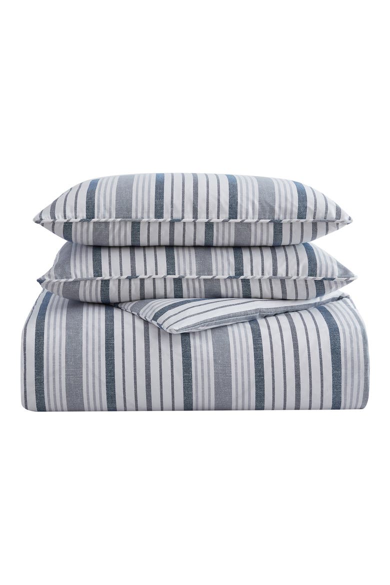 Conrad Cotton Sateen 200 Thread Count Duvet Set, Main, color, GREY
