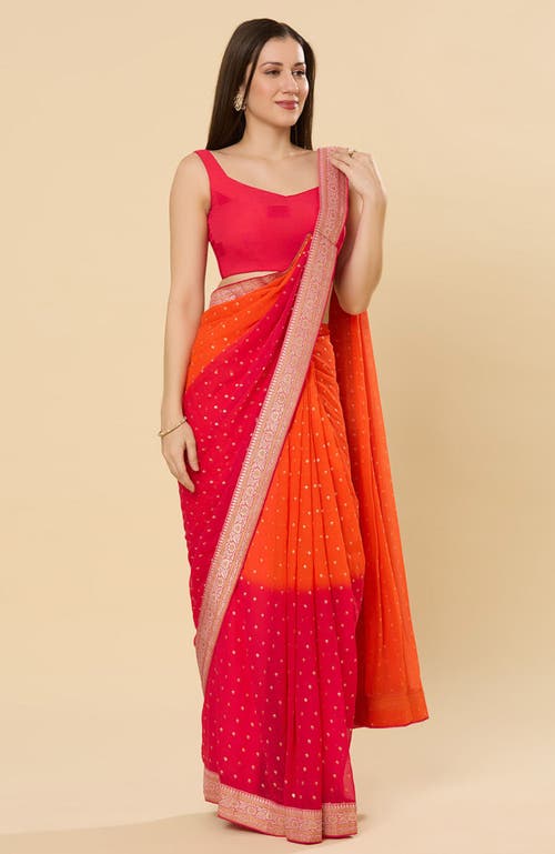 One Minute Saree® Celia Pre-draped Georgette Saree