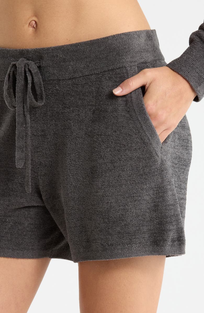 Barefoot Dreams<sup>®</sup> CozyChic<sup>®</sup> Ultra Lite<sup>®</sup> Drawstring Lounge Shorts, Alternate, color, Carbon