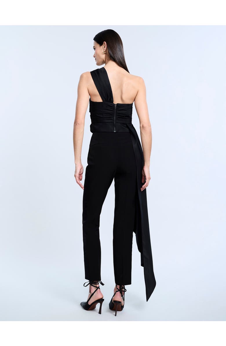 BCBGMAXAZRIA Bustier with Long Train, Alternate, color, Black