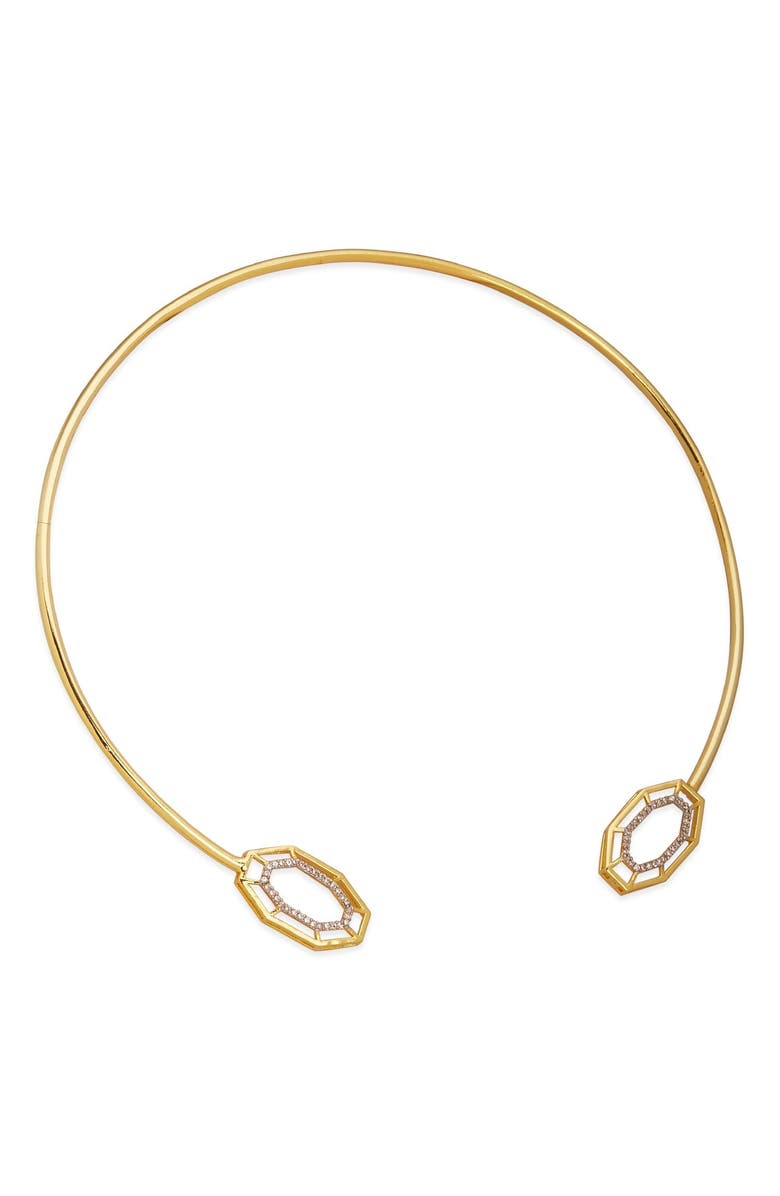 Dhwani Bhansal SYRA CHOKER, Alternate, color, Gold Plated