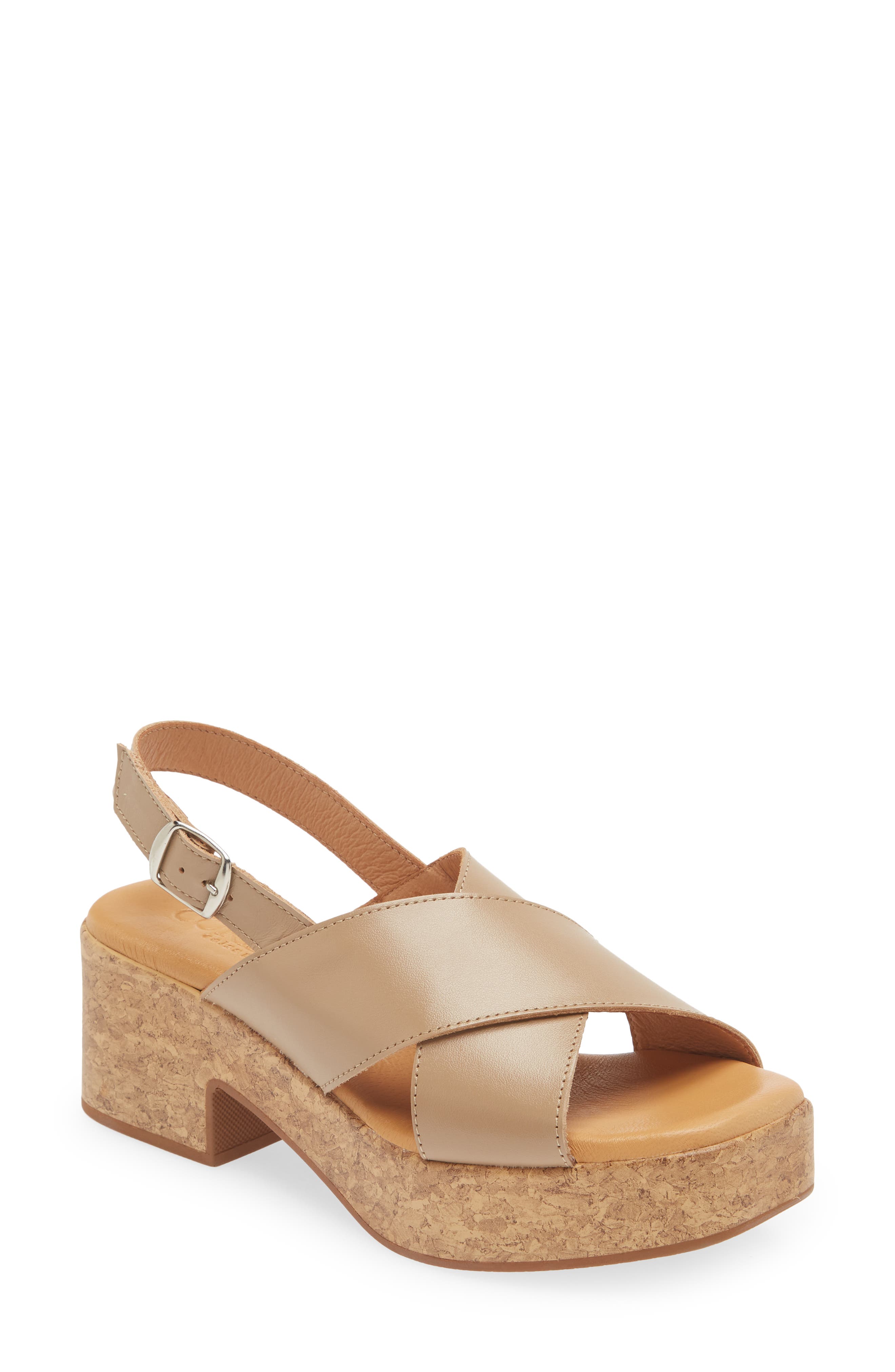 Malin Platform Sandal, Main, color, LINO LEATHER