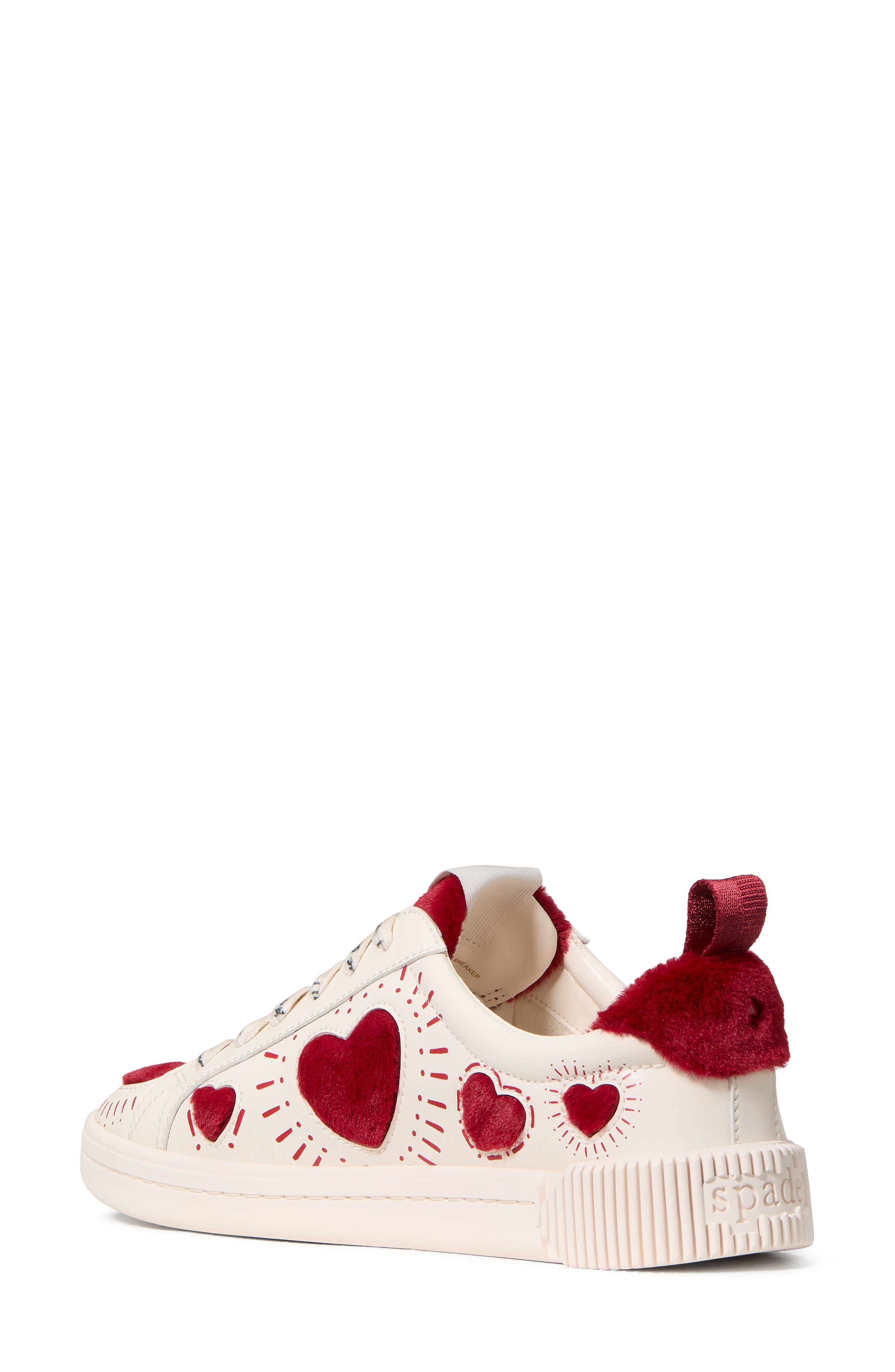 Kate Spade New York k as in kate sneaker, Alternate, color, Cream