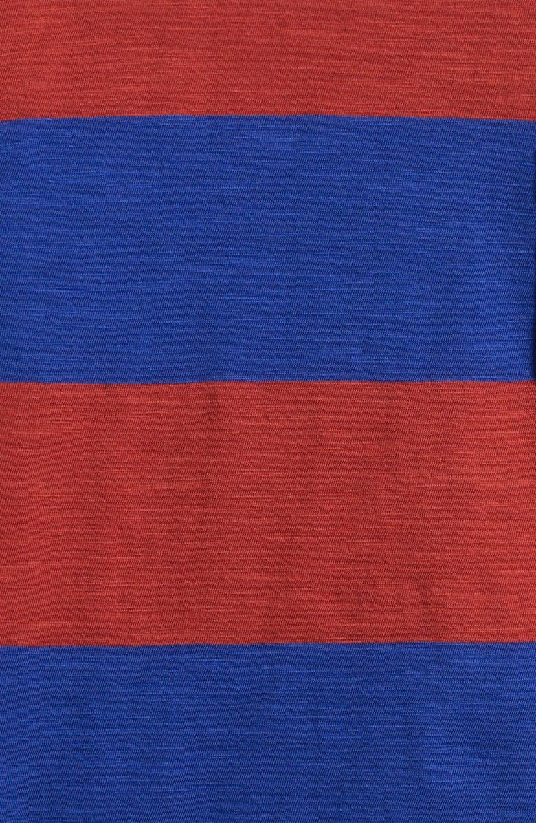 Mini Boden Kids' Stripe Long Sleeve Cotton Pocket T-Shirt, Alternate, color, 