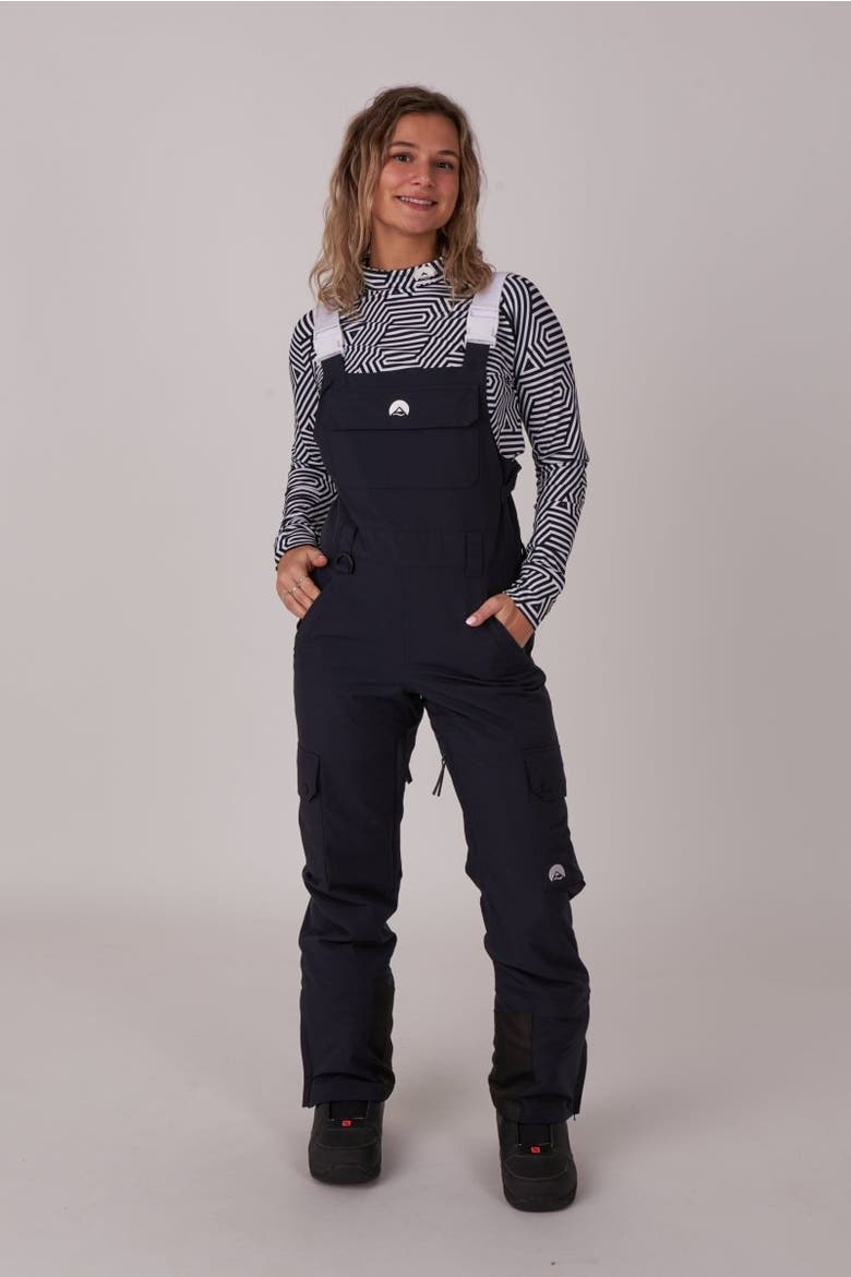 Yeh Girl Bib Pant - Black, Main, color, Black