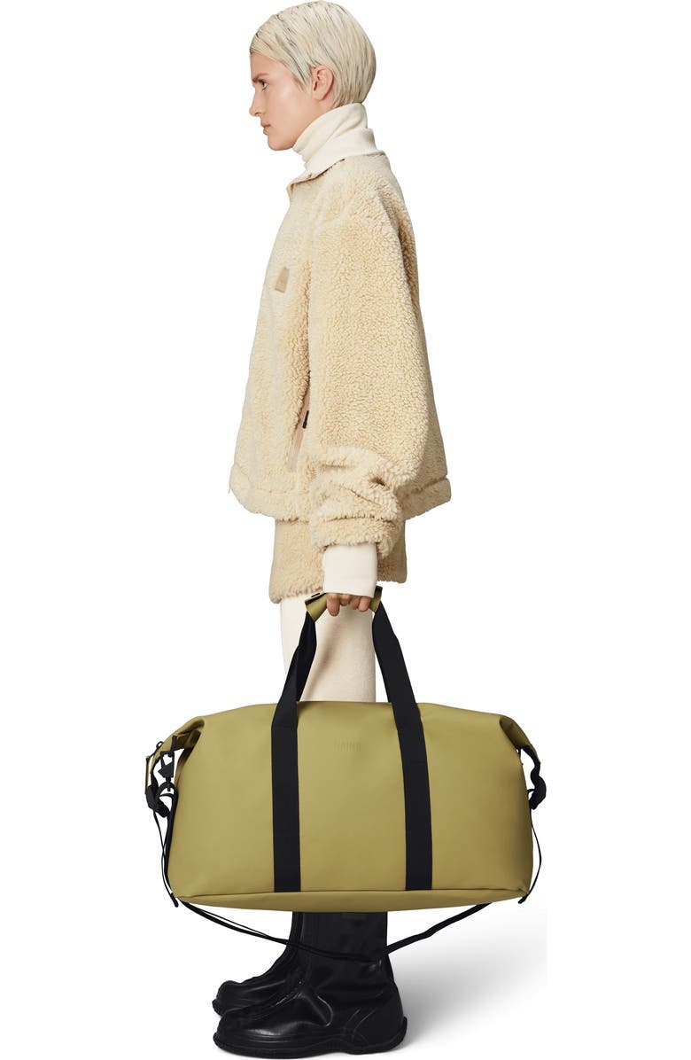 Rains Hilo Waterproof Weekend Bag, Alternate, color, Khaki