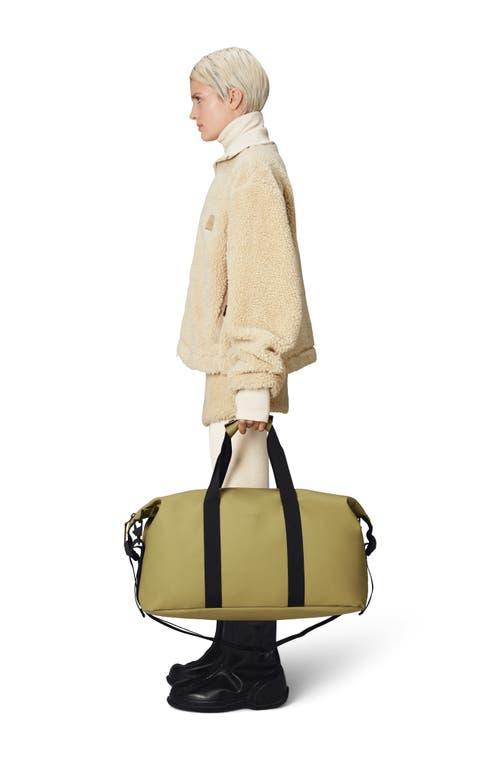 Rains Hilo Waterproof Weekend Bag In Khaki