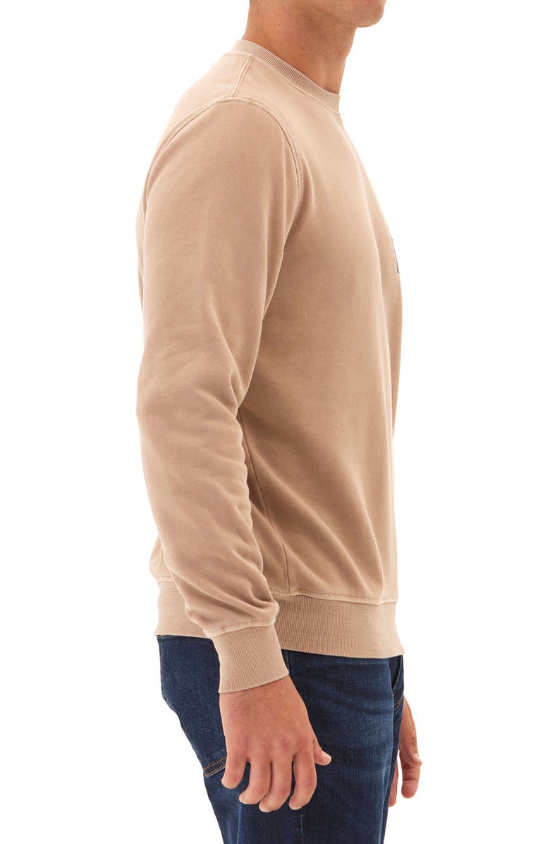 Threads 4 Thought Desert Cactus Mineral Wash Crewneck Sweatshirt, Alternate, color, Chai