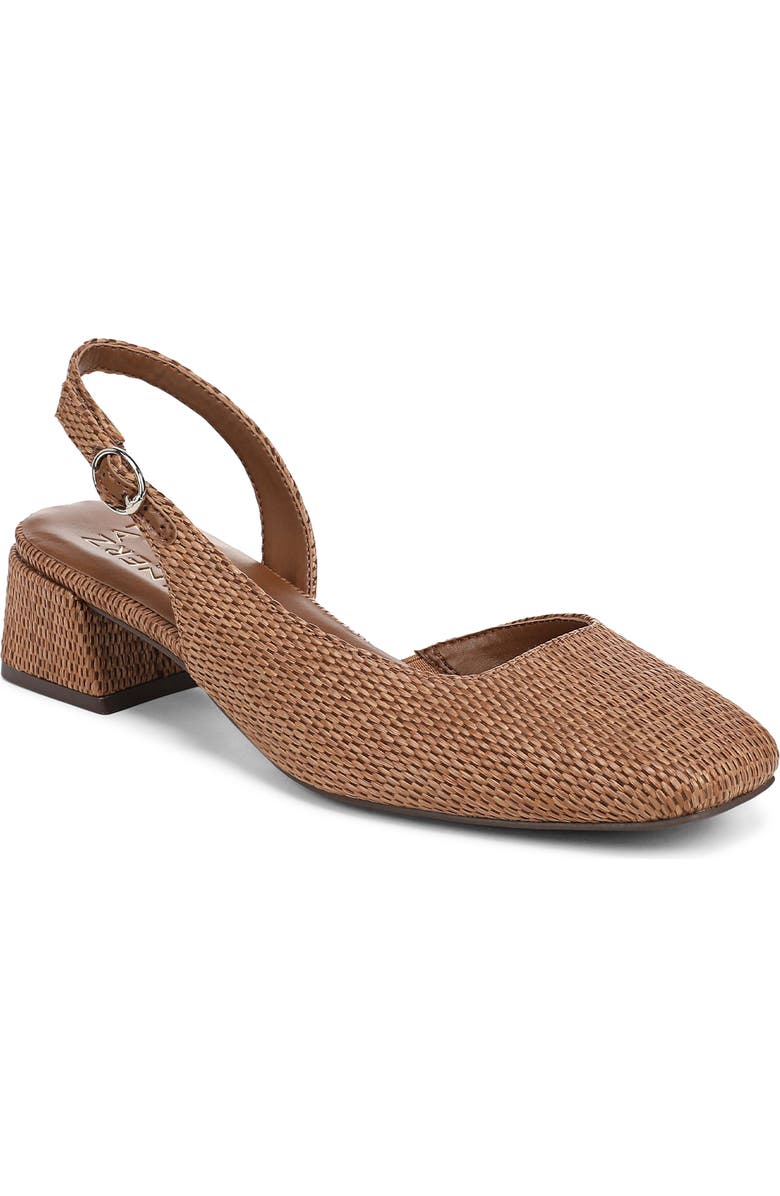 Naturalizer Jayla Slingback Pump, Main, color, Walnut Wake